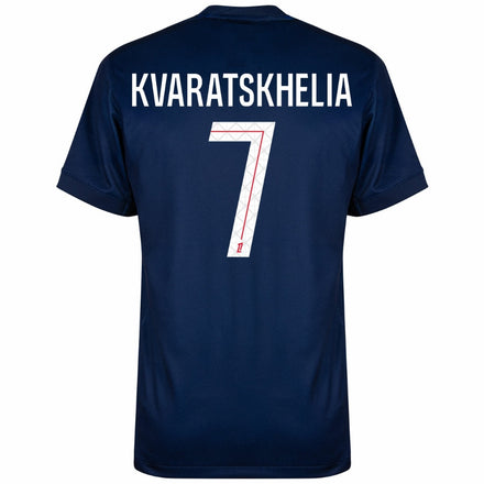 PSG Kvaratskhelia 7 Home Fan Jersey 2025/26