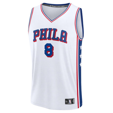 Paul George Philadelphia 76ers Fanatics Fast Break Replica Player Jersey - Association Edition - White