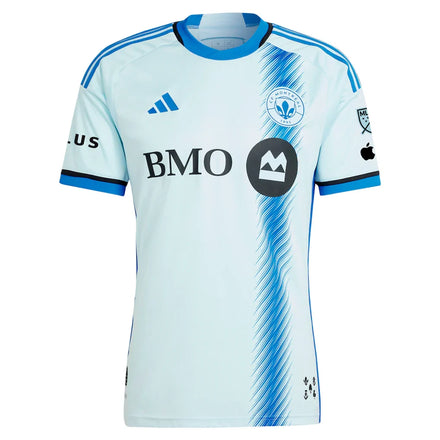 CF Montreal adidas 2024 La Main Authentic Custom Jersey – Light Blue