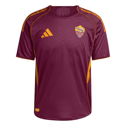AS Roma adidas 2025/26 Home Authentic Jersey - Red