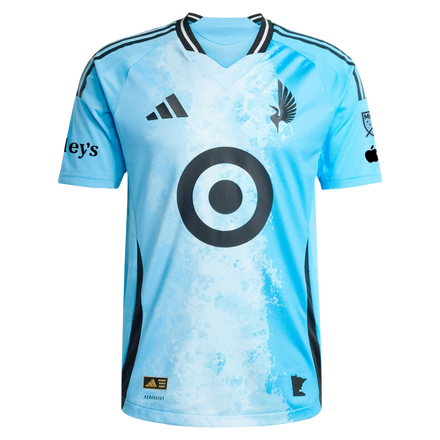 Minnesota United FC adidas 2025 CONVERGENCE On-Field Authentic Patch Custom Jersey - Blue