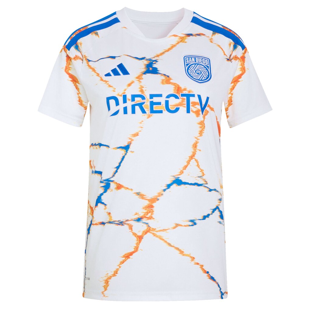 Jeppe Tverskov San Diego FC adidas Women's 2026 Celebration of Unprecedented Unity Kit Replica Jersey - White