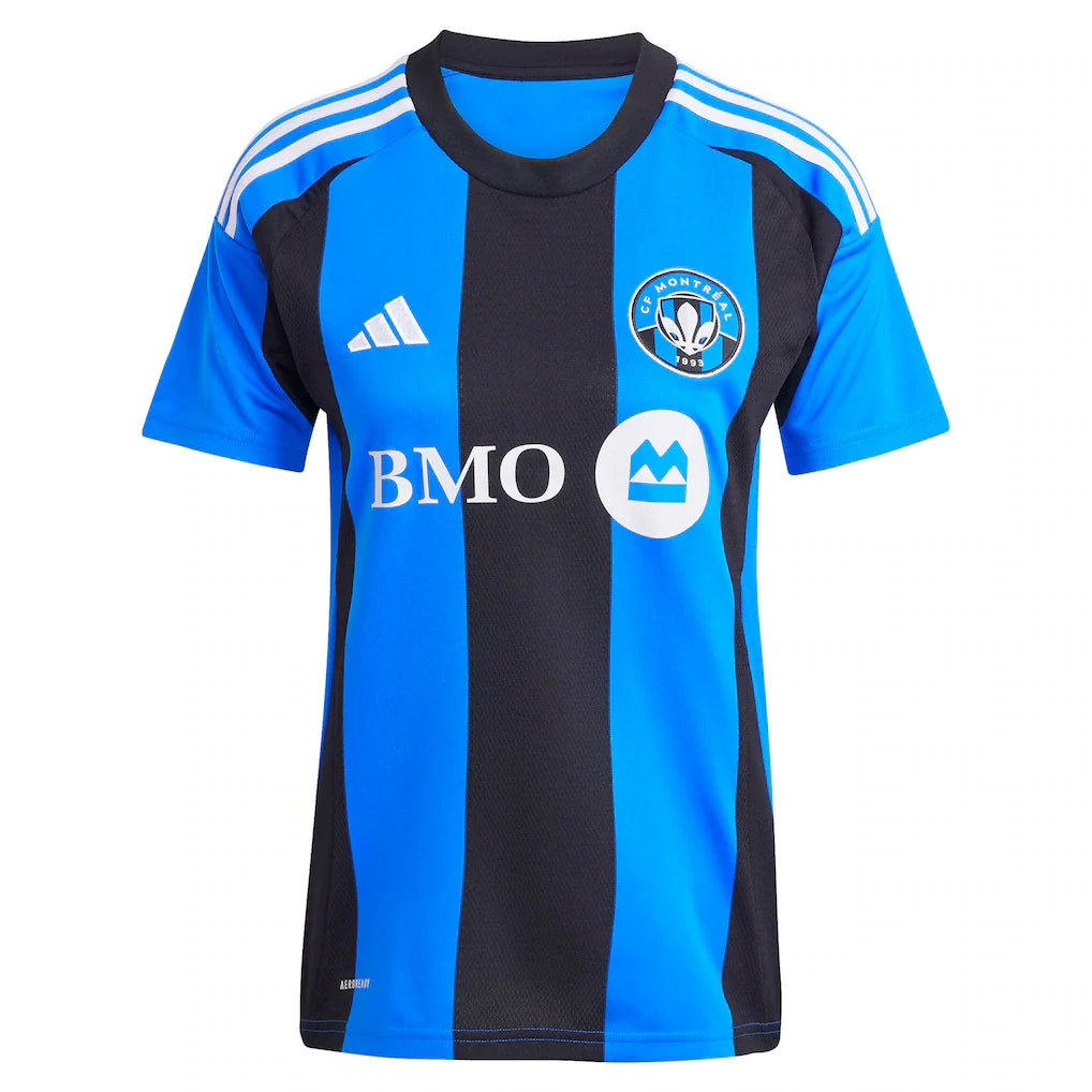 Giacomo Vrioni CF Montreal adidas Women's 2025 Montréal Original Replica Player Jersey - Blue